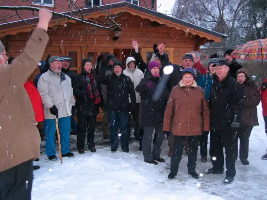 Grünkohlwanderung 2010 Gruppenbild
