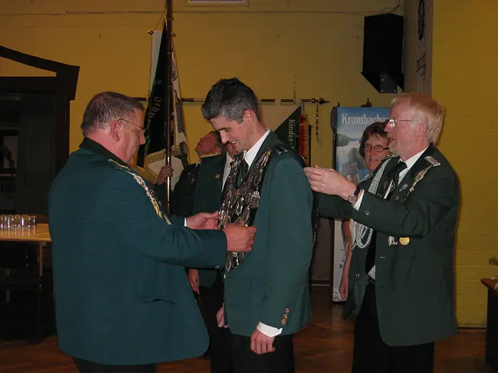 Königsproklamation Nico Verhufen