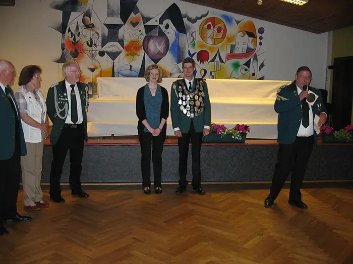 Königsproklamation Nico Verhufen