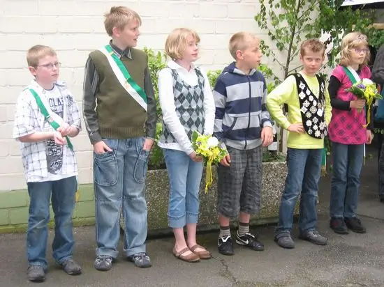 Proklamation neuer Kinderhofstaat