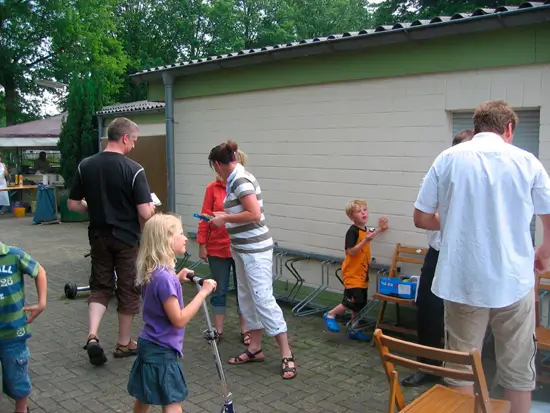 Spiele beim Kinderschützenfest