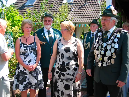 Ausholen des Königs