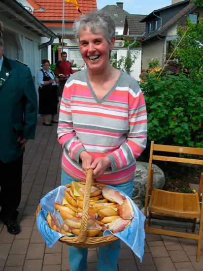 Brötchen beim alten König Rudi