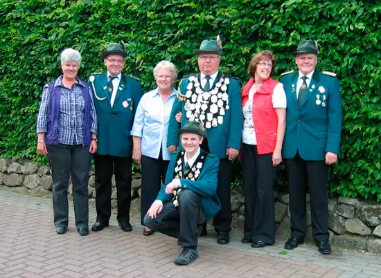 Gruppenbild alte Majestäten