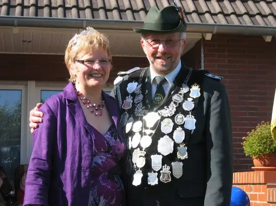 König Robert und Frau Freda Peters