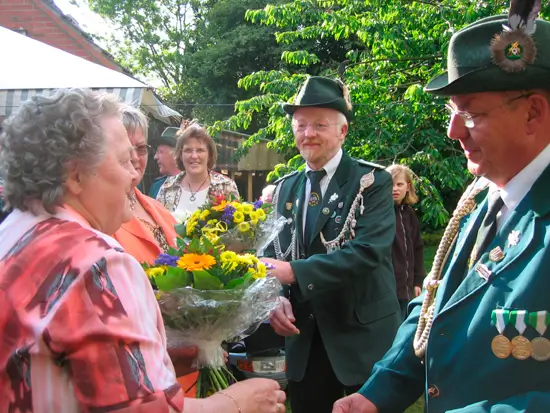 Ehrung Silbermajestät