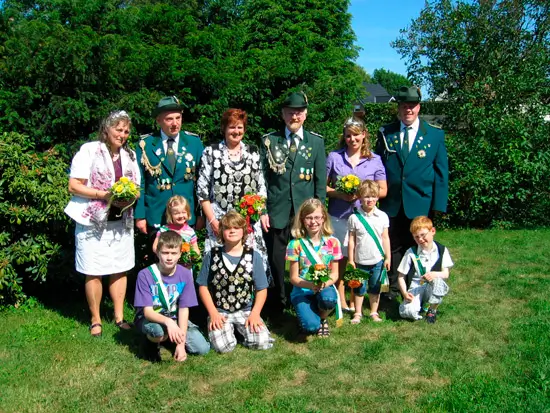 Gruppenbild Majestäten und Kindermajestäten