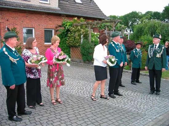 Ausholen des Königs