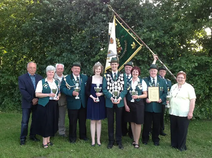 Pokalgewinner und Geehrte für langjährige Mitgliedschaft