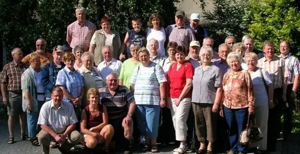 Gruppenbild des Schützenvereins Vortlage-Niederlengerich in Tirol.